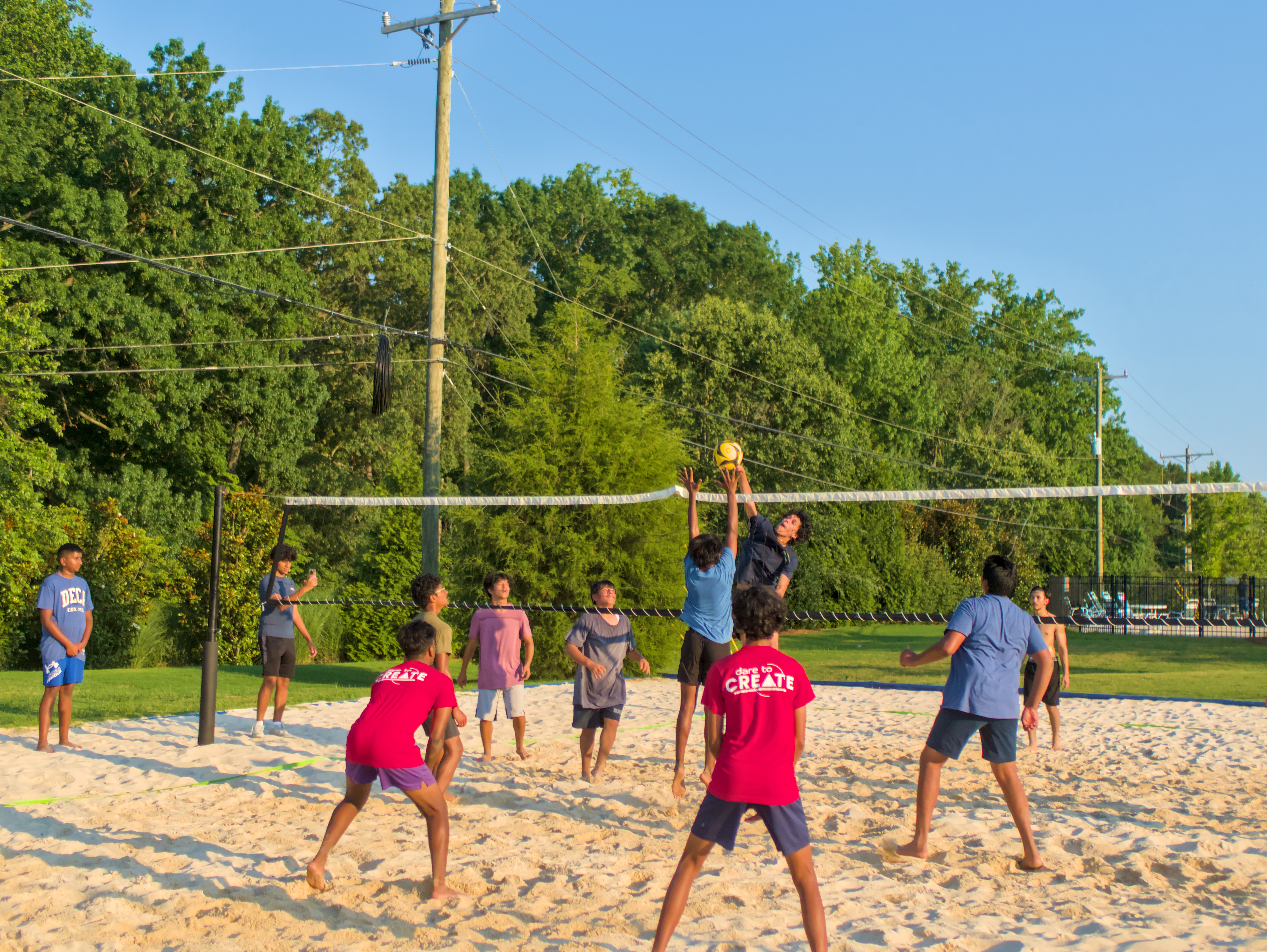 Volleyball event photo